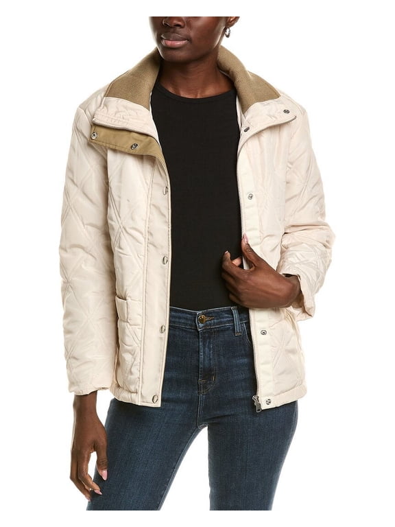 tyler böe womens Quilted Jacket, s, Beige