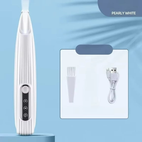 type c Dog Paw Trimmer with LED Light Fully Waterproof Pet Hair Trimmer with LED Display Clippers for Grooming 18mm Widen Blade