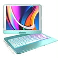 thumbnail image 1 of typecase Keyboard Case for iPad 9th 8th 7th Gen 2021 2020 2019, Air 3, iPad Pro 10.5 Backlit Wireless Smart Keyboard Case (Seafoam), 1 of 5