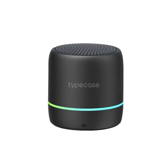 typecase Mini cylindrical wireless speaker, mini portable long-range low-frequency speaker