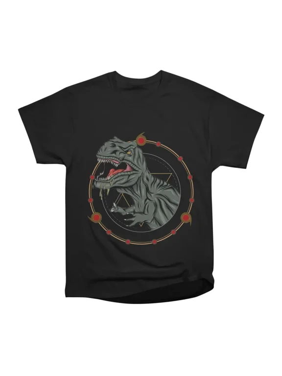 tyrannosaurus vector logo illustration design template for apparel and merchandise T-Shirt