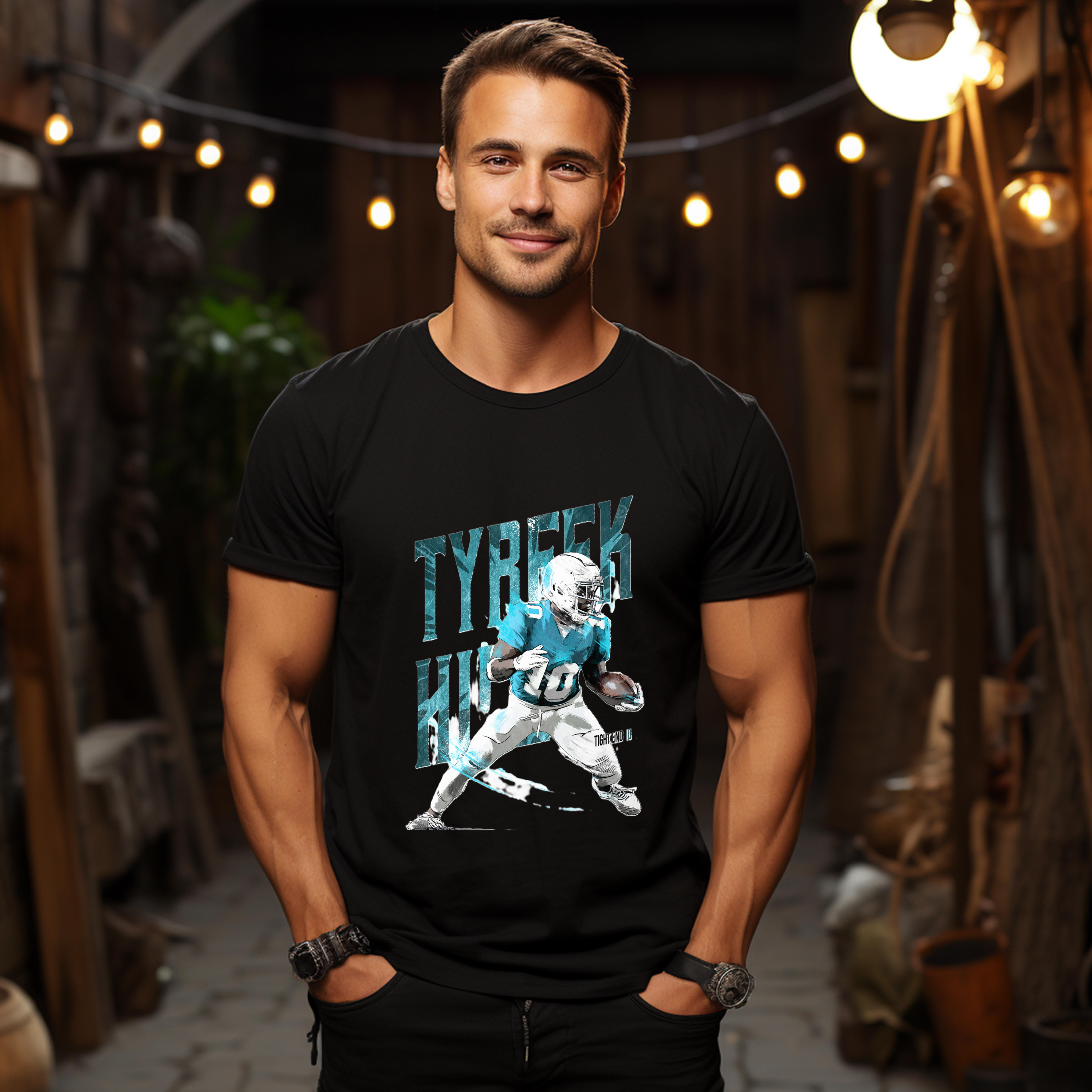 tyreek hill UNISEX TSHIRT ,tyreek hill TEE 2024 NEW BRAND GIFT FAN1