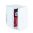 thumbnail image 1 of tzyudk 6L Car Refrigerator Car Home Dualpurpose Beauty Mini Refrigerator Mini Refrigerator Affordable Useful White Plastic, 1 of 4