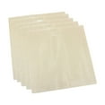 thumbnail image 1 of tzyudk Beige 5Pcs Toaster Bags Reusable For Grilled Cheese Sandwich Non-Stick Heat Reusable Toaster Bag Affordable Useful Cloth, 1 of 4