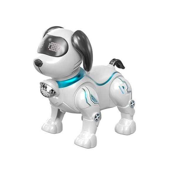tzyudk Children'S Electronic Toy Leash Pet Dog Can Walk Can Lights With Melody Sound And Effect Toy Mechanical Dog Affordable Useful Plastic
