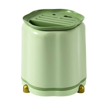 tzyudk Cream Style Knife Knife Storage Knife Block Without Knives Kitchen Knife Universal Knife Block Knife Organizer And Long-lasting Affordable Useful Green Plastic