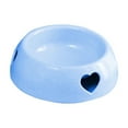 thumbnail image 1 of tzyudk Puppy Bowl Cats Bowl Food Bowl Avoid-Knockover Pet Bowl Dog Cats Drinking Water Bowl Affordable Useful Blue Plastic, 1 of 6