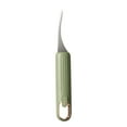 thumbnail image 1 of tzyudk Shrimp Peeling Tool Two-in-one Special Knife Household Shrimp Line Peeling Knife Shrimp Back Knife Shrimp Line Picking Knife Affordable Useful Green Plastic, 1 of 1