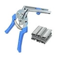 thumbnail image 1 of tzyudk Type M Nail Ring Pliers Kit With 600pcs M Clips For Fence Fastening Upholstery Installation Animals Cages Affordable Useful Blue Plastic, 1 of 2