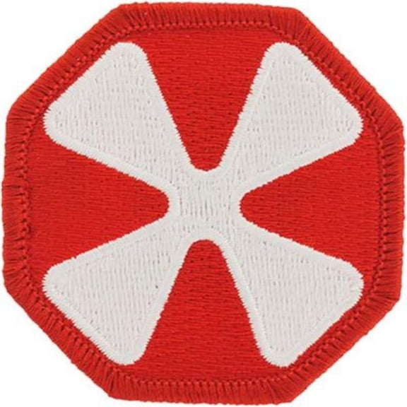 Eagle Emblems PM0540 Patch - Army, 8th Army - 3 in.