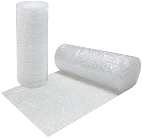 uBoxes Bubble Roll 12" Wide x 24 ft Small Wrap 3/16" Perf Every 12"