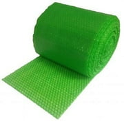 uBoxes Green Colored Bubble Roll, 120 ft x 12 in, 3/16 in Small Bubble