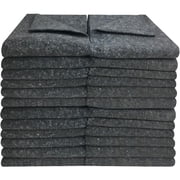 uBoxes Moving Blankets, Floor Protectors for Moving, Packing and Shipping, Gray, 24 pack