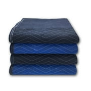 uBoxes Pro Mover Moving Blankets 82lbs/doz 4 Pack