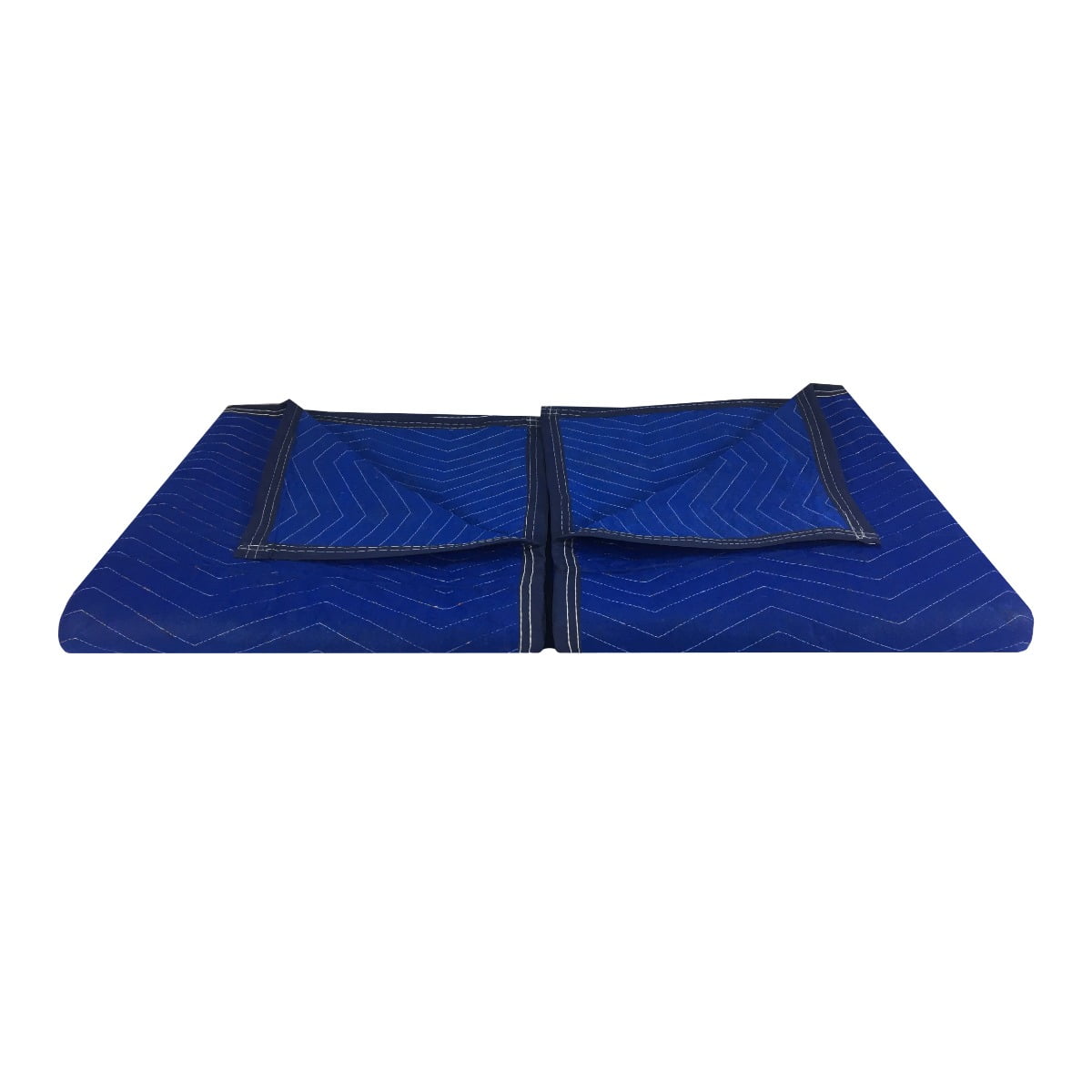 uBoxes Pro Moving Blankets (2 Pack) 72"x80" Blue 35lbs/doz 2.92lb/Ea
