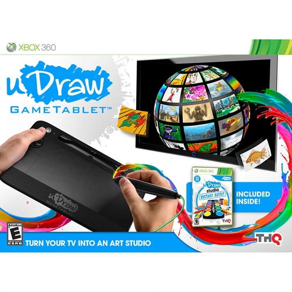 Mesa De Desenho Xbox 360 Udraw Incluindo Jogo Rarissimo !