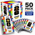 thumbnail image 1 of uGJHIO Soccer Cup Trading Stickers - 50-Pack Box (350 Stickers) 2026 Sticker Collection Box, 50 Sticker Packs Trading Stickers Complete Your Album Sticker Book, 1 of 5