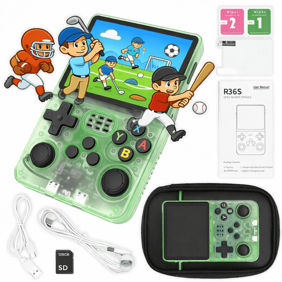uMadeUs Portable Handheld Video Game Console with 20k+ Classic Games