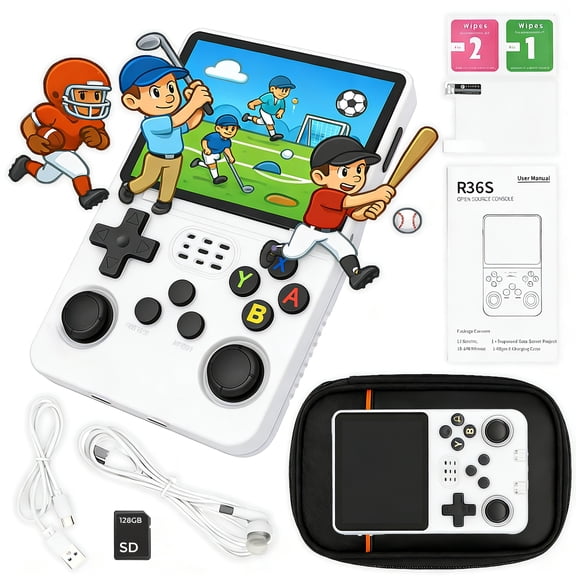 uMadeUs Portable Handheld Video Game Console with 20k+ Classic Games