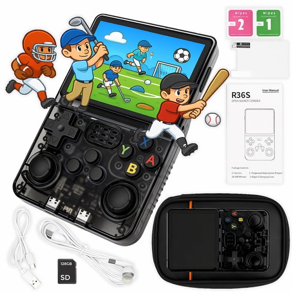 uMadeUs Portable Handheld Video Game Console with 20k+ Classic Games