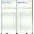 thumbnail image 1 of uPunch 300 uPTC1000-1 Compatible Time Cards for uPunch HN3000 Self-Aligning Time Clock, 1 of 2