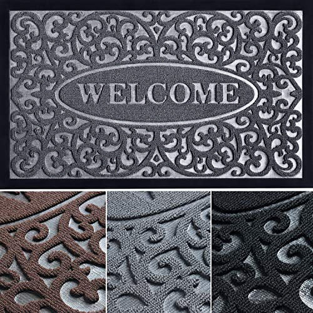 ubdyo Door Mat Absorbent Door Mats Front Door Mat Doormat 30x17
