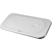 ubiolabs 10-Watt Wireless Fast Charging Pad WCB123 for Qi Devices - White