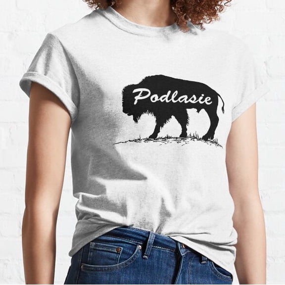 Żubr Podlasie Zubr Bison Bison Bison Polska Pl Classic T-shirt