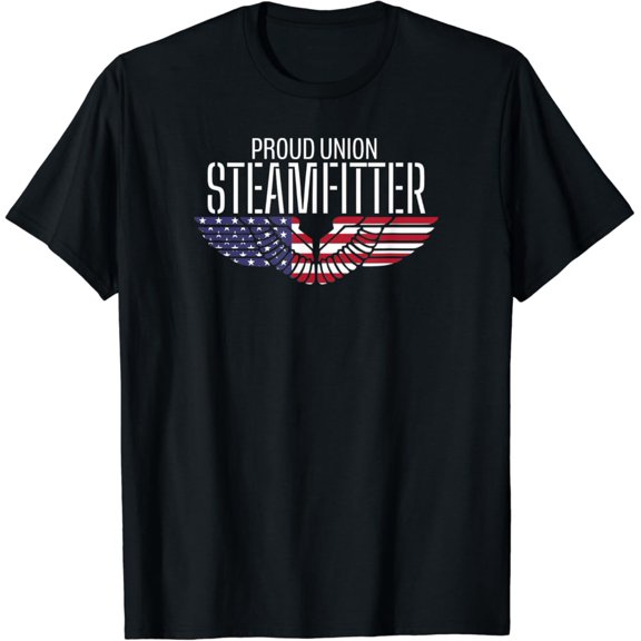 ud American Trade Union Steamfitter T-Shirt