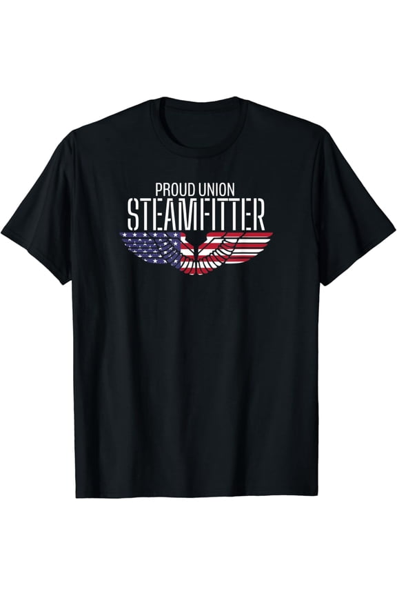 ud American Trade Union Steamfitter T-Shirt