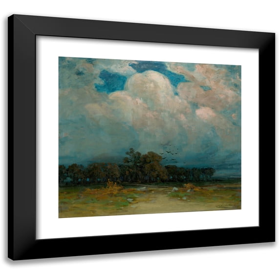 Ľudovít Čordák 14x12 Black Modern Framed Museum Art Print Titled - Pine (1927-1932)