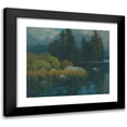 thumbnail image 1 of Ľudovít Čordák 17x15 Black Modern Framed Museum Art Print Titled - Landscape (1925-1930), 1 of 5