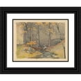 thumbnail image 1 of Ľudovít Čordák 18x14 Black Ornate Wood Framed Double Matted Museum Art Print Titled - Twilight in the Zadiel Valley (1920-1930), 1 of 5