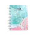 thumbnail image 1 of ufehgfjh 2024 Personalized Weekly And Monthly Planner Flower Schedule English Diary Get It Today, 1 of 2