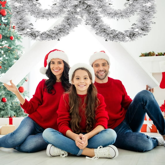 ufehgfjh up to 50% Off Christmas Tree Big Heart Decoration Colorful Strips Of Woolen Strips Wedding Pull Flowers Wedding Room Ribbon Venue Decoration Christmas Decoration