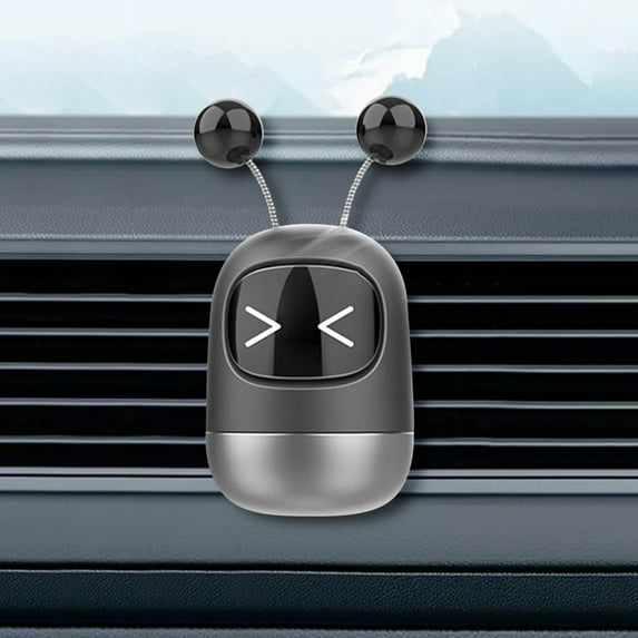 ufehgfjh,Holiday Decorations,Car Perfume Freshener Freshener Vent Clip Auto Perfume Diffuser Cute Robot Car Diffuser Solid Aromatherapy on Ornament Decor