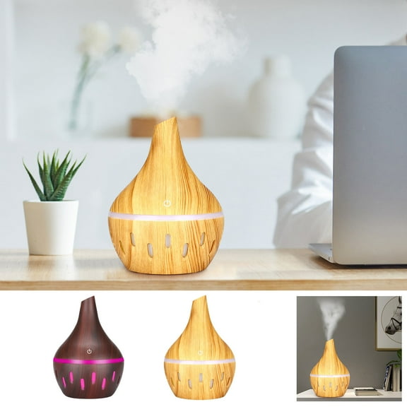 ufehgfjh Aroma Oil Diffuser LED Aroma Aromatherapy Humidifier