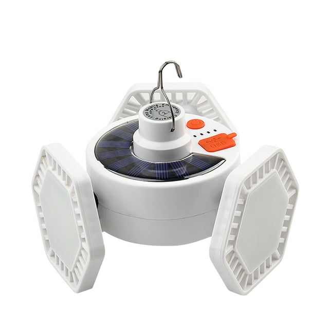 ufehgfjh Clearance 2024 New USB Solar Camping Light with Remote Control