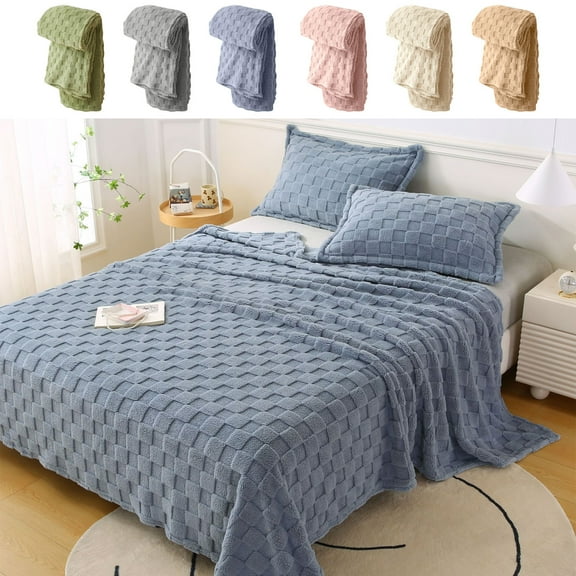 ufehgfjh Full Size Comforter Bed Blanket Thermal Throw Blanket Lightweight Bed Throw Breathable Soft Comfortable Machine Washable Blanket For All Season Get It Today