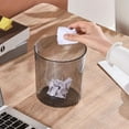 thumbnail image 1 of ufehgfjh Garbage Can Desktop Clear Trash Can Plastic Trash Can Small Countertop Trash Can for Office Dresser, 1 of 7