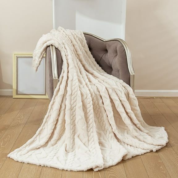 ufehgfjh Gifts for Women 100X120cm Super Soft Warm Solid Warm Fleece Blanket Throw Rug Sofa Bedding