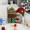 thumbnail image 1 of ufehgfjh Holiday Gift Finder 2PC Christmas Pillow Red Combo Gnome Happy Decoration Cushion Home Sofa Pillow Bedside Cushion, 1 of 5