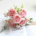 thumbnail image 1 of ufehgfjh Home Beautiful Artificial Silk Fake Flowers Wedding Valentines Bouquet Bridal Decor Get It Today, 1 of 5