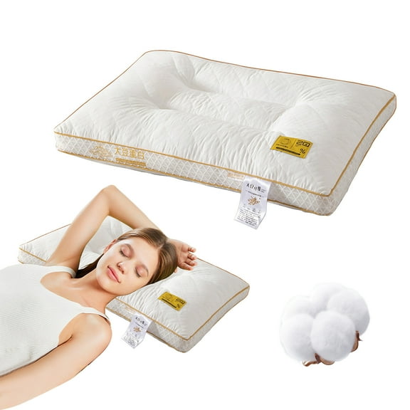 ufehgfjh Hotelgrade Pillows Soft and Supportive Feather Mattress for Back Side and Sleepers Made with Friendly Fabrics