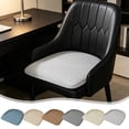 thumbnail image 1 of ufehgfjh Kitchen Chair Cushions Chair Cushions Solid Color Linen U Shaped Chair Pads Thick Curved Horseshoe Seat Cushions Style Dining Chair Cushions for Home Kitchen Decor, 1 of 7