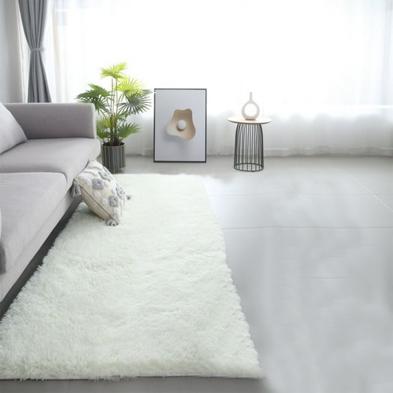 ufehgfjh Online Shopping Plush Area Rugs for Bedroom Turquoise Green 63x60 Inches Rug Shag Rugs for Living Room Furry Carpet for Kids Girl Room Plush Indoor Throw Rug for Nursery Ro