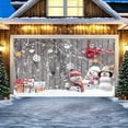 thumbnail image 1 of ufehgfjh My Order Christmas Garage Door Decoration Christmas Garage Door Cover Large Merry Christmas Garage Door Mural Hanging Christmas for Outdoor Holiday Party Style, 1 of 5
