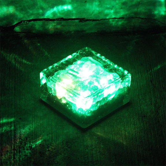 ufehgfjh Solar-Powered 100 x 100 mm LED Post Cap Lamp High-Brightness Outdoor Fence Pillar Light Weatherproof Decorative Garden Post Top Lighting For Patio Yard Solar Lights Garden Lighting
