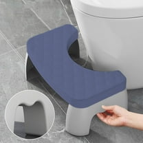 ufehgfjh Toilet Stool Squatting Poop Stool Bathroom Potty Step Stool Toilet Assistance Steps Step Stool Fits All Toilets Detachable Stackable