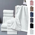 thumbnail image 1 of ufehgfjh Towels Bath Bathroom Hand Towels Solid Color Cottons Towel Household Absorbent Adult Face Towel Soft Lightweight Durable for Home and Pool and Beach, 1 of 7